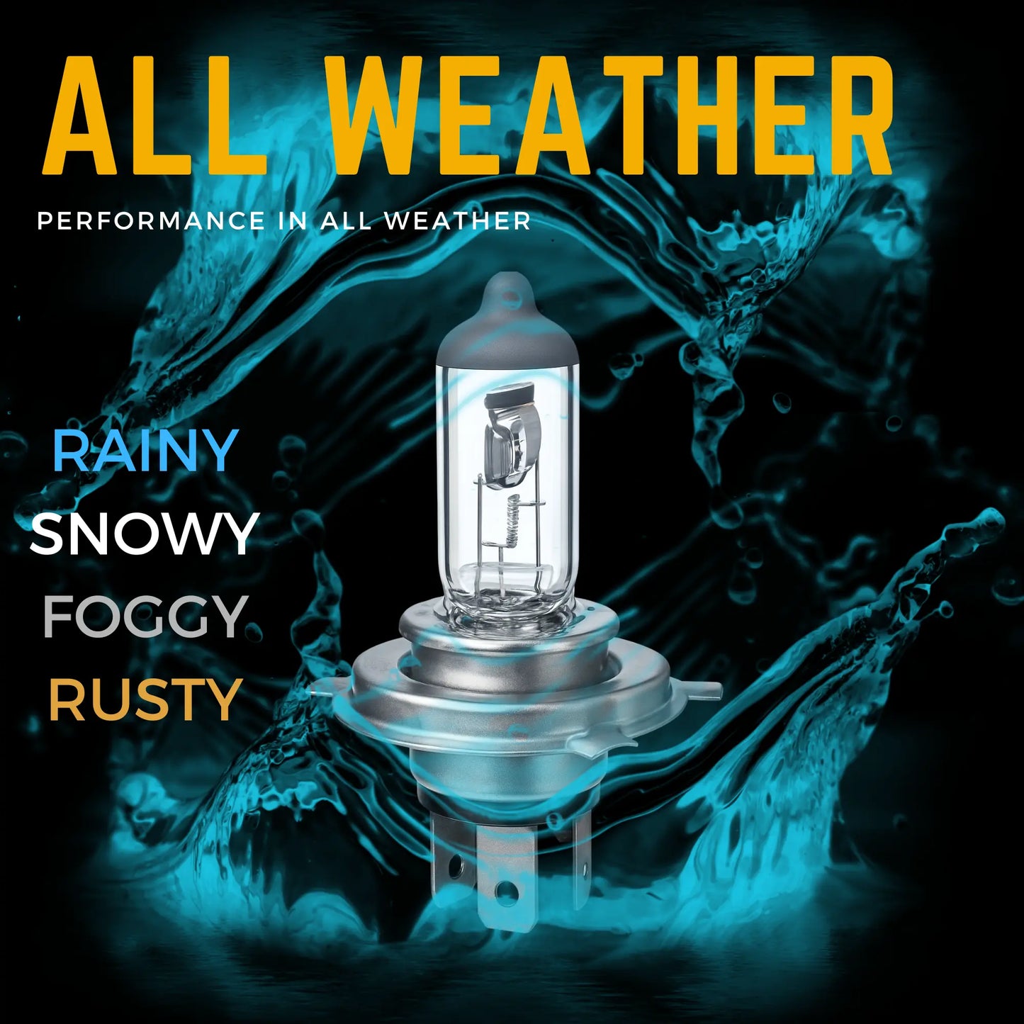 H4 Halogen Performance In All Weather - Argo