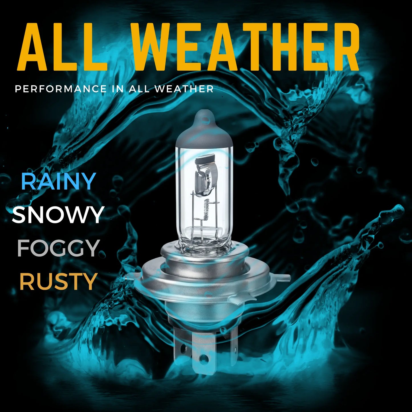 H4 Halogen Performance In All Weather - Argo