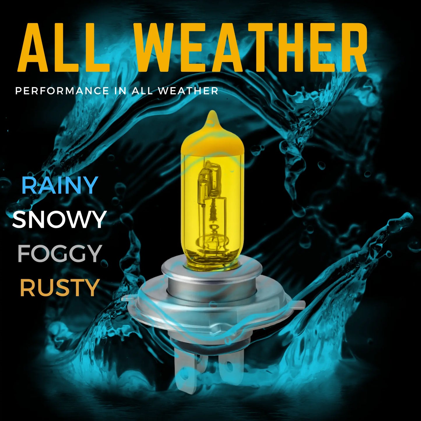 H4 Xenon White Performance In All Weather - Argo