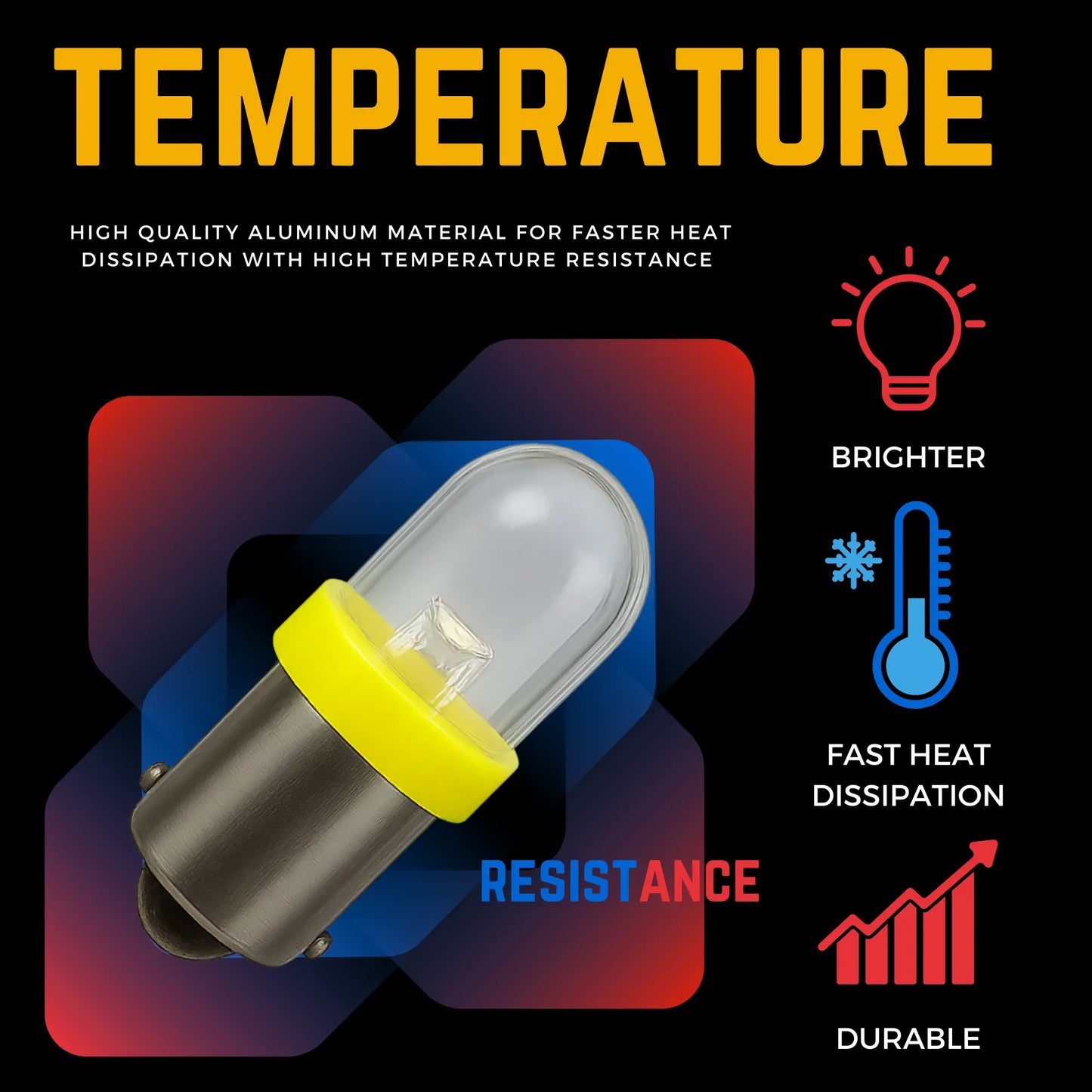 Colour Temperature For Bax9s Led Bulbs - Argo