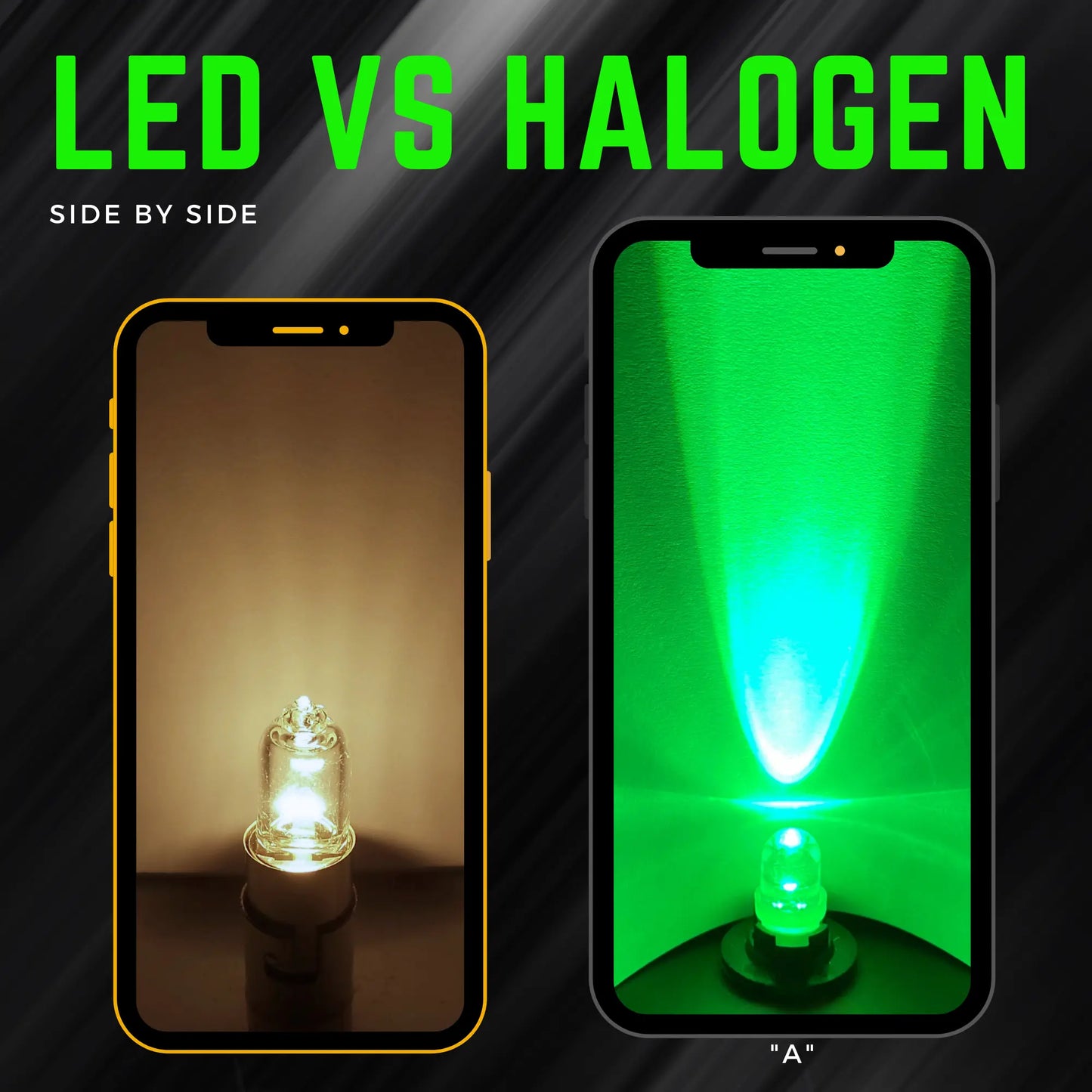 H6w Led vs Halogen  - Argo