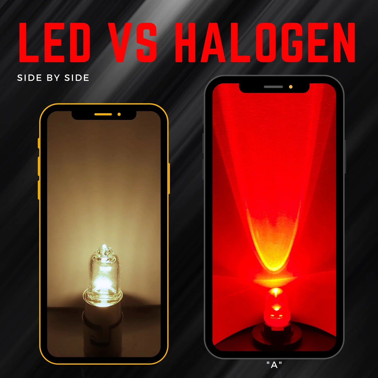 H6w Led vs Halogen  - Argo