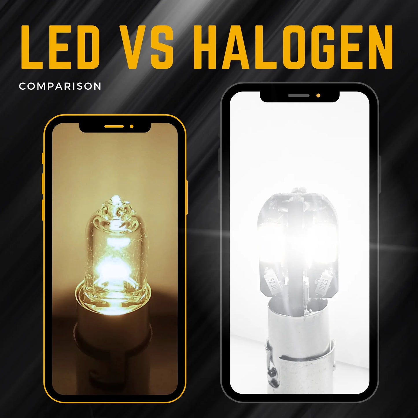 H6w Led vs Halogen  - Argo