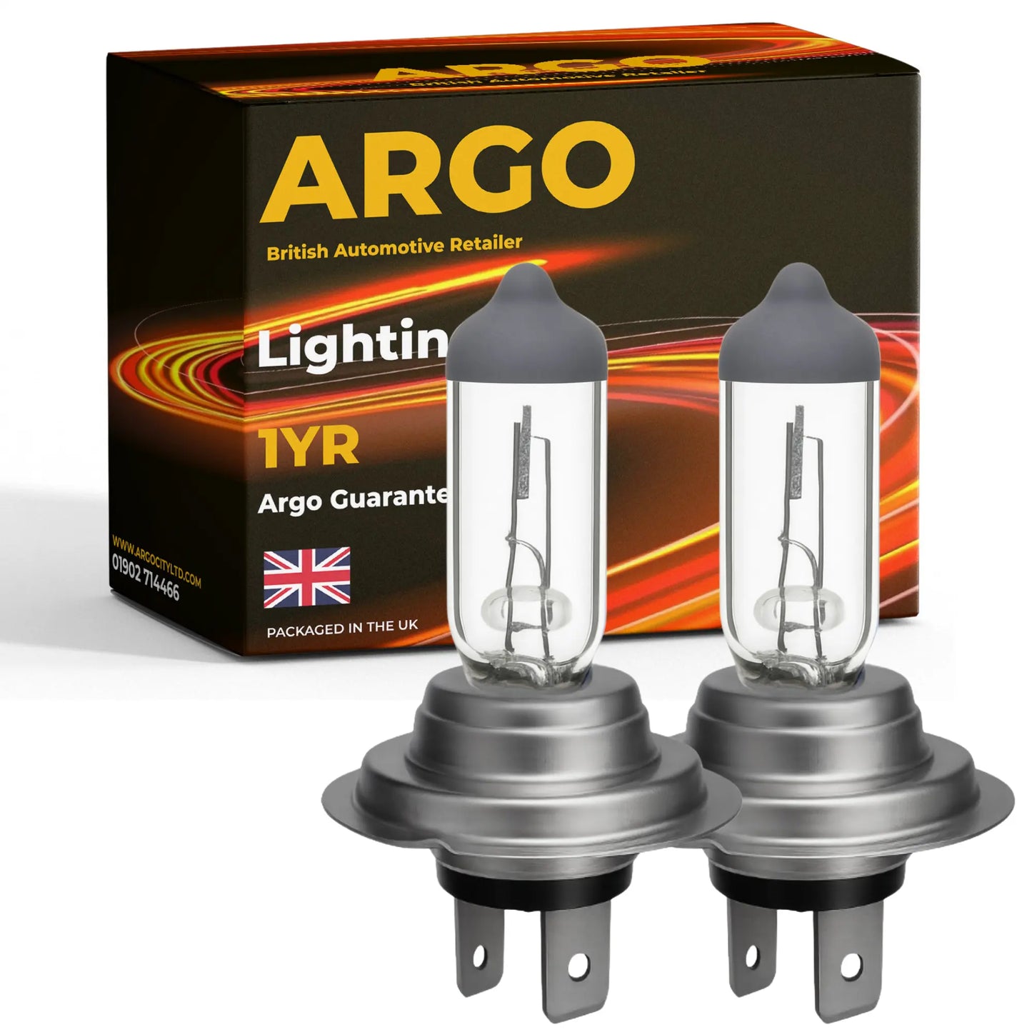 H7 Halogen Headlight Bulbs - Argo