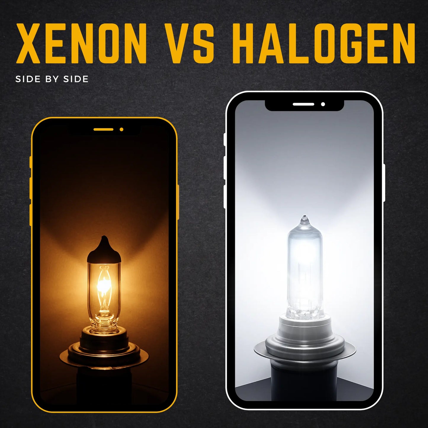 Difference Between Halogen And Xenon H7 Bulbs - Argo