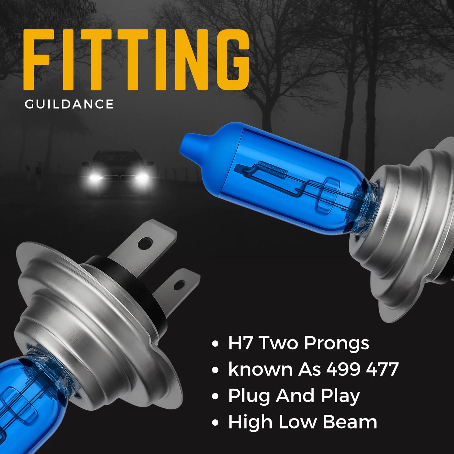 H7 Xenon Gas Filled Technology - Argo