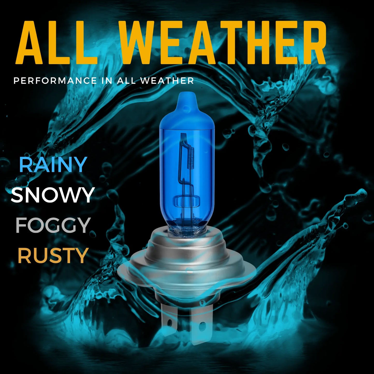 H7 Xenon White Performance In All Weather - Argo