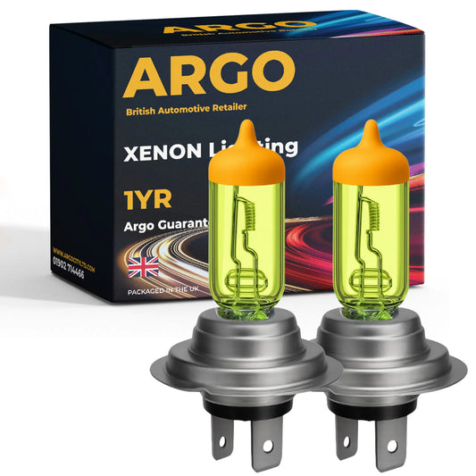 H7 Xenon White Headlight Bulbs - Argo