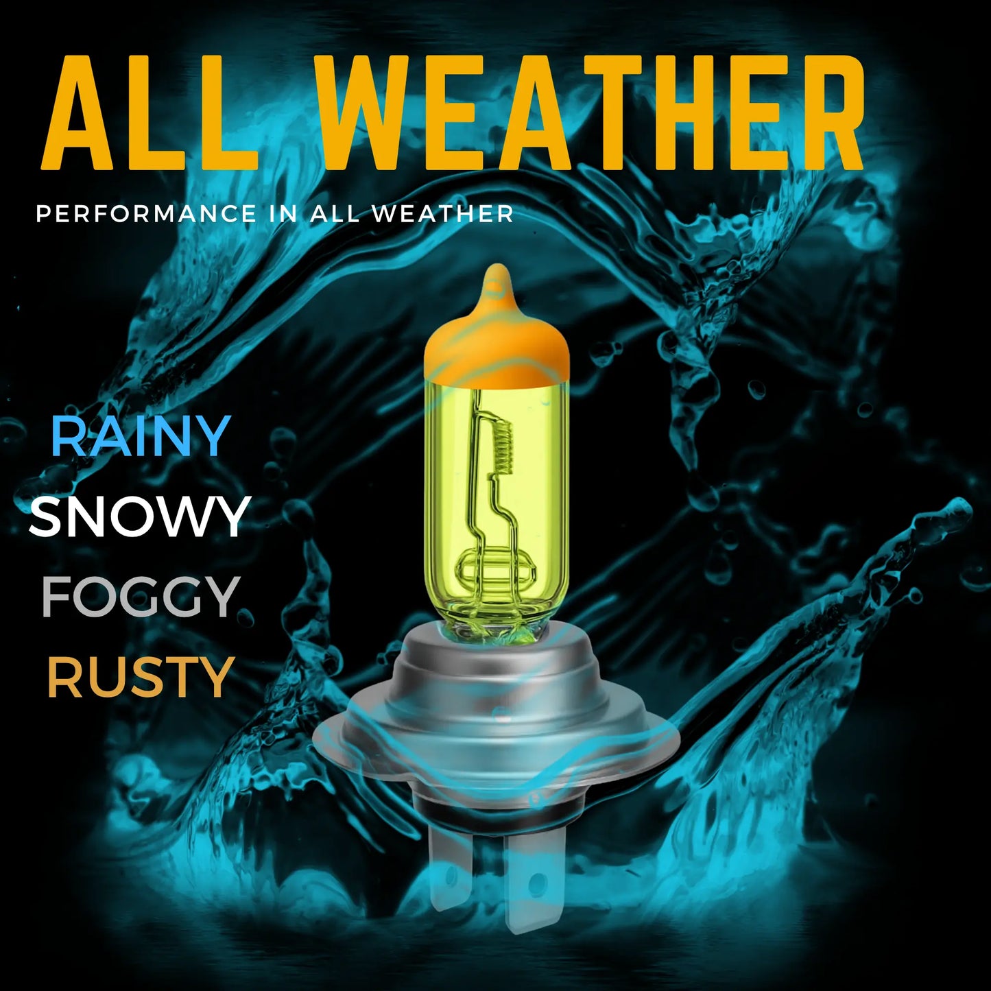 H7 Xenon White Performance In All Weather - Argo