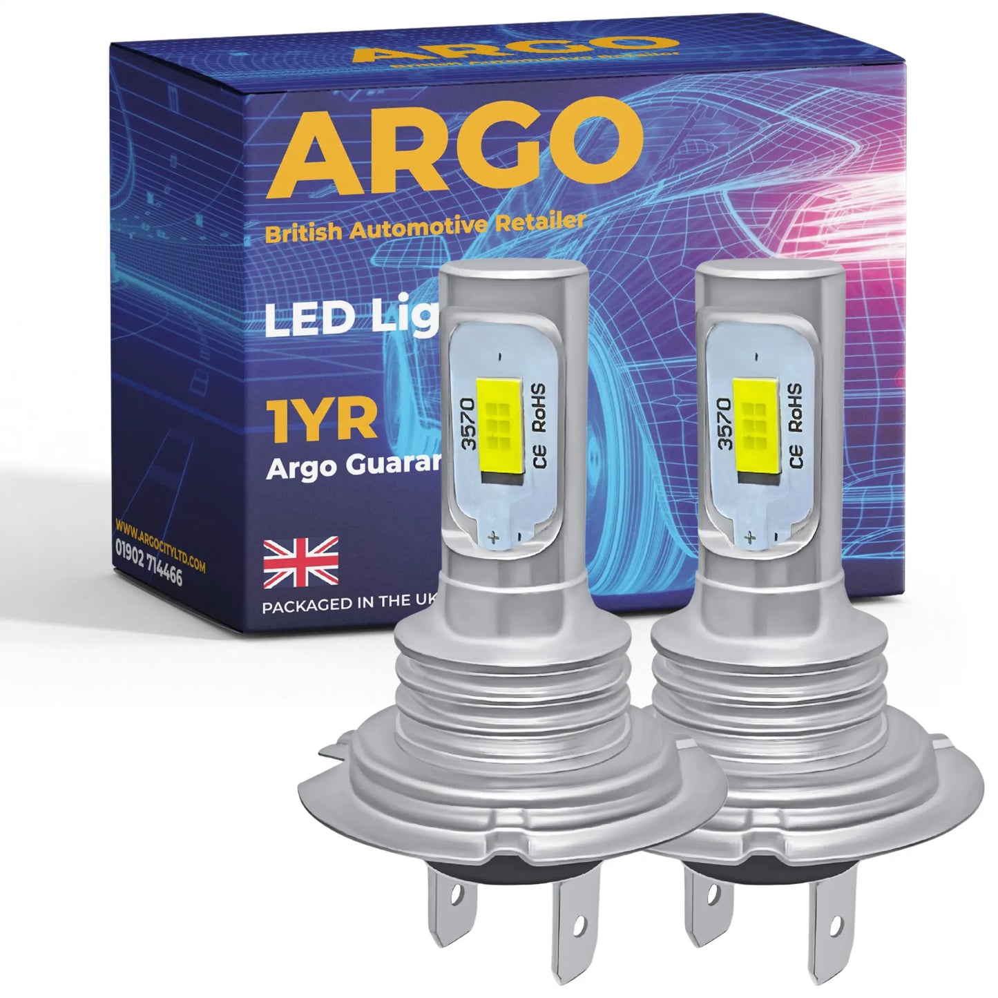 H7 Led Headlight Bulbs - Argo