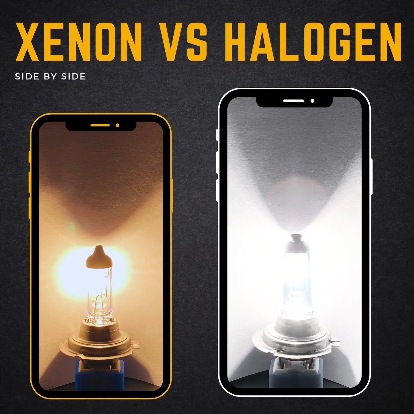 Difference Between Halogen And Xenon H7 Bulbs - Argo