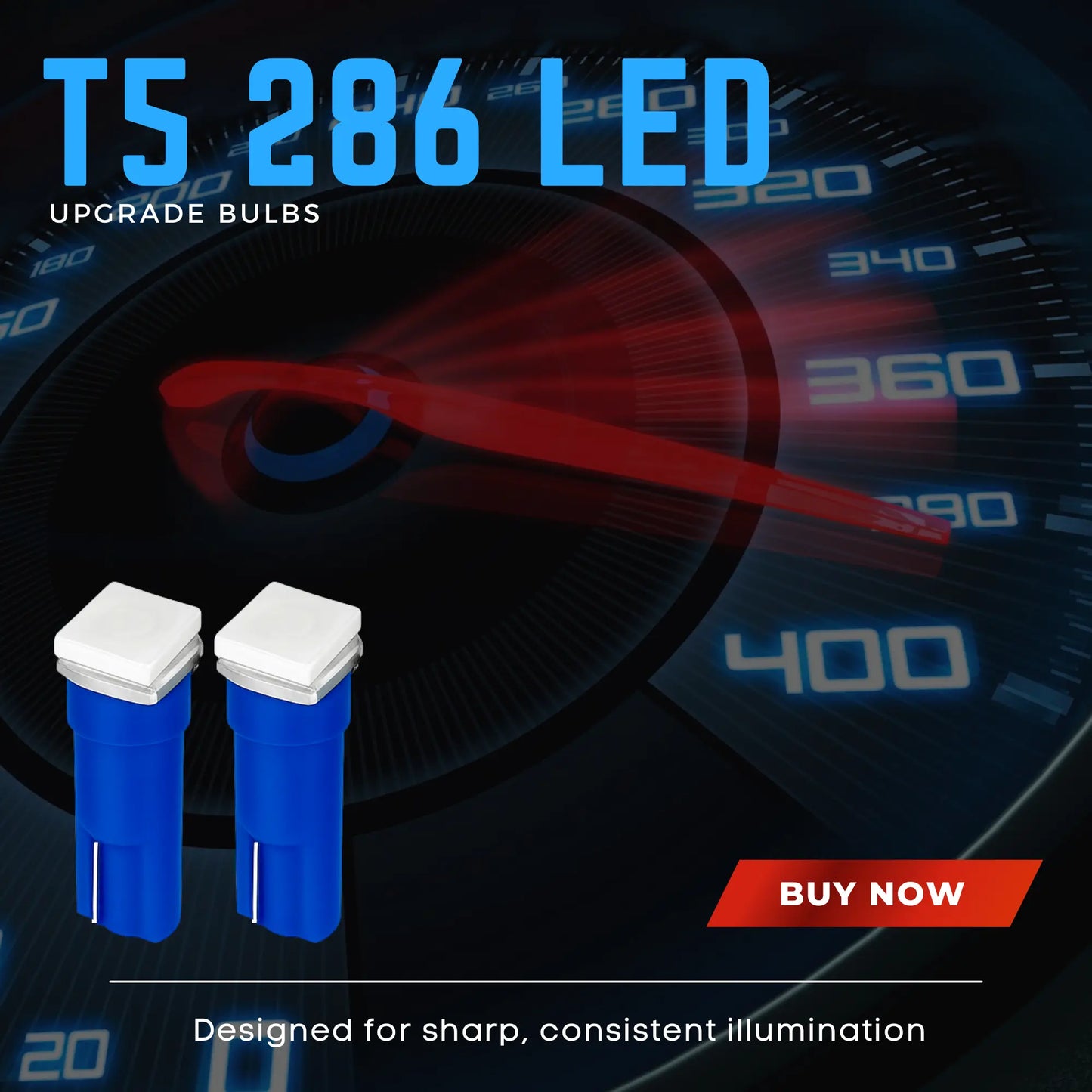 T5 286 Led Blue Bulbs - Argo