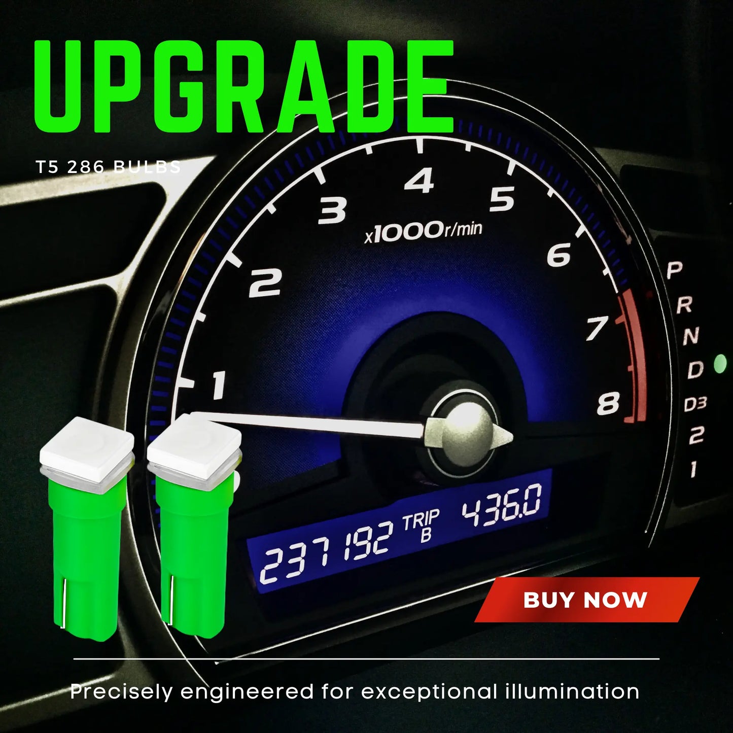 Upgrade Dashboard 286 Bulbs - Argo