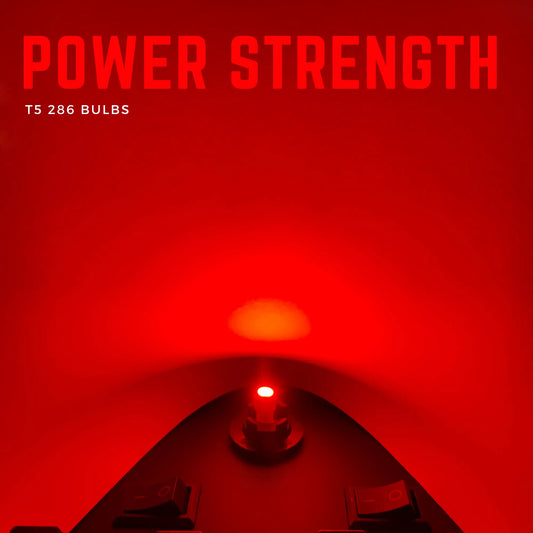 T5 Led Bulb Smd Red 12v