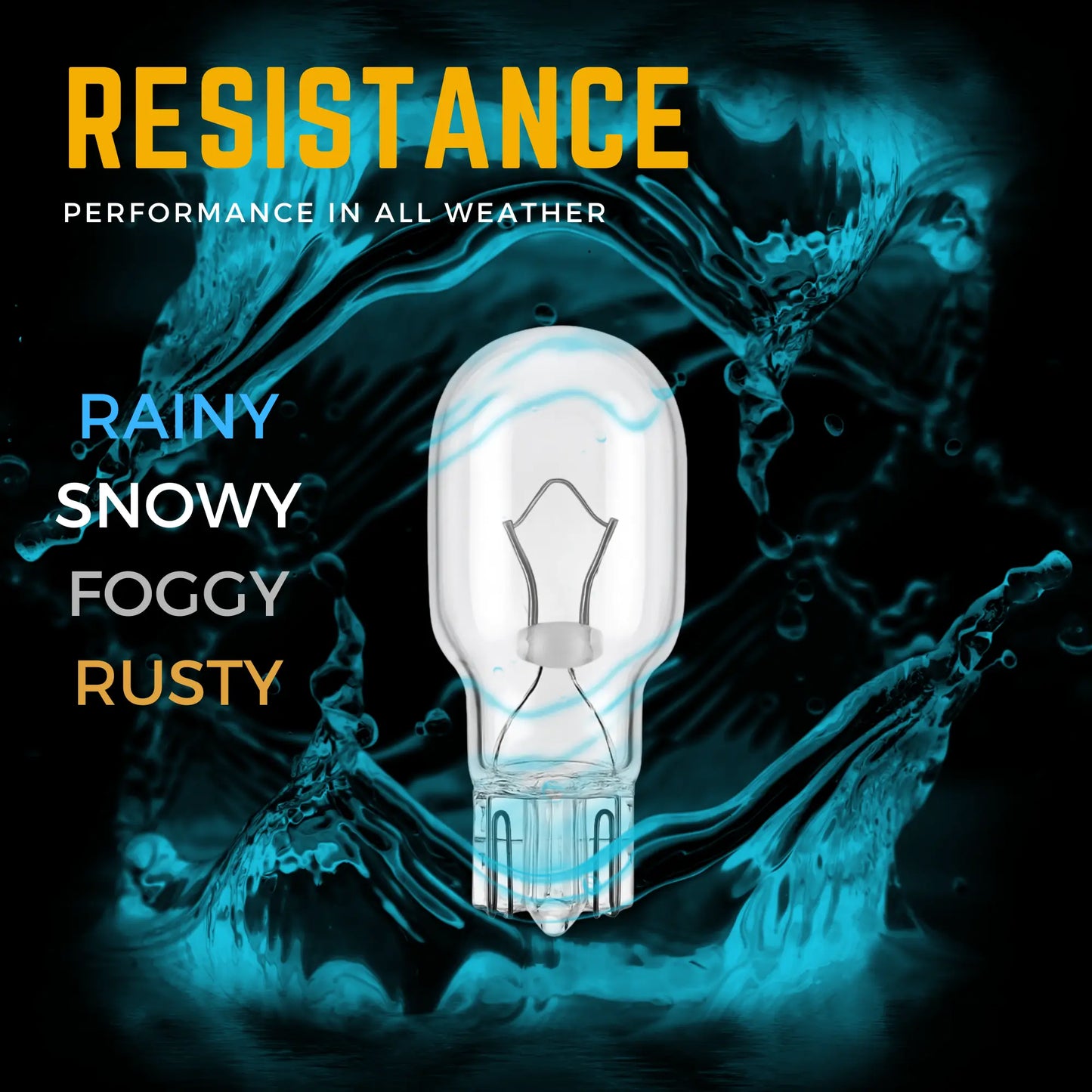 Suitable In All Weathers W16w Halogen Bulb - Argo