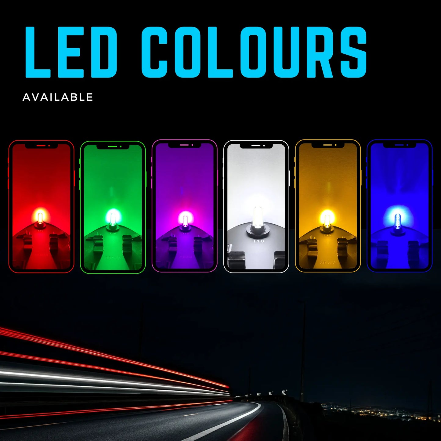 Other W5w Colours Available - Argo