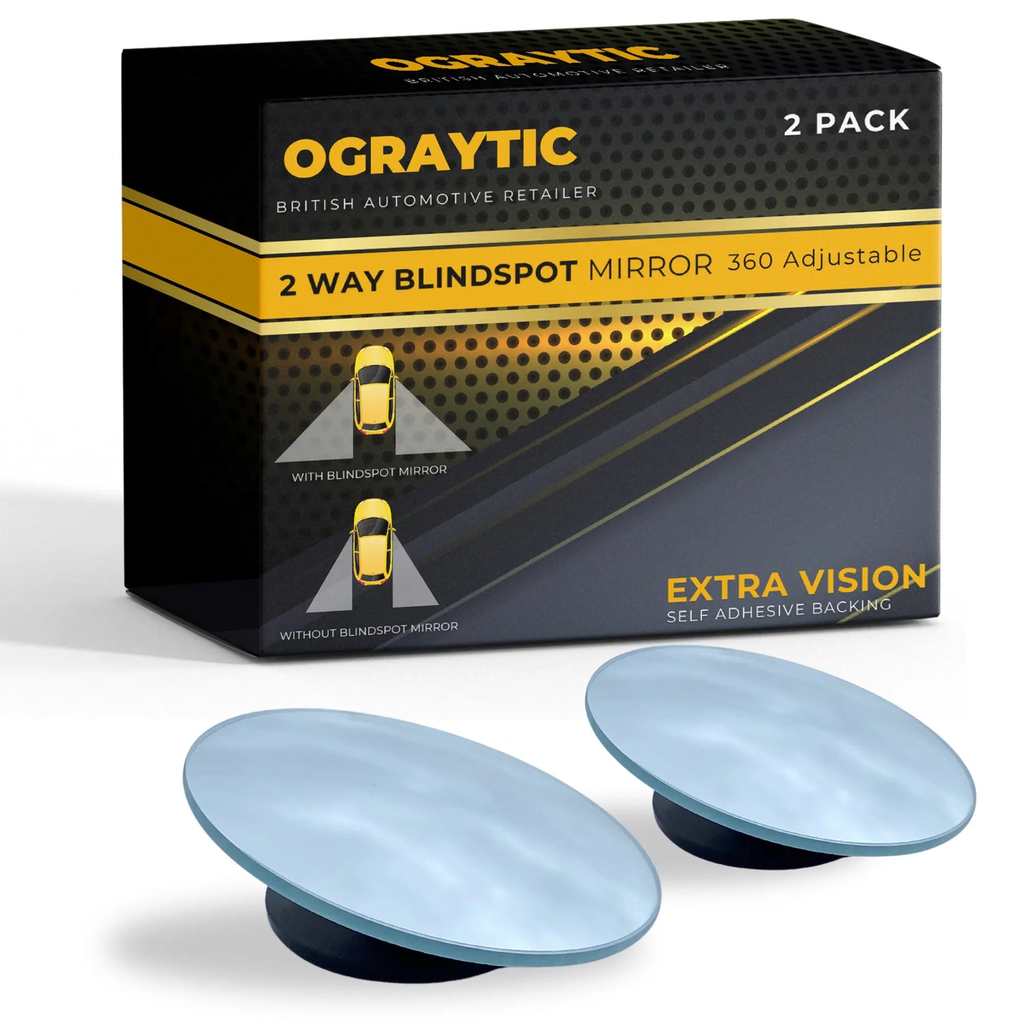 Car Blind Spot Mirror - Ograytic