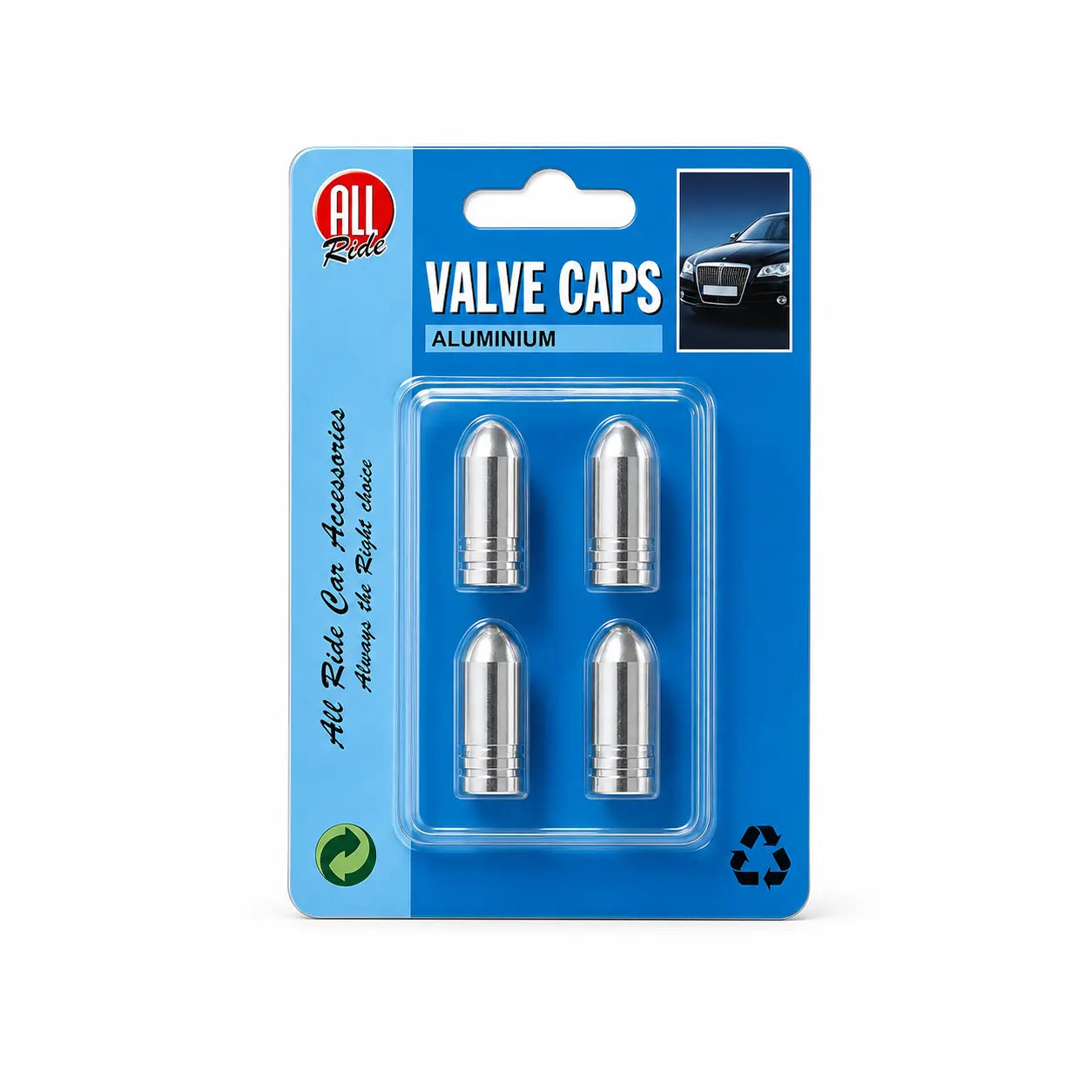 Chrome Dust Caps Tyre Valve Caps Argo