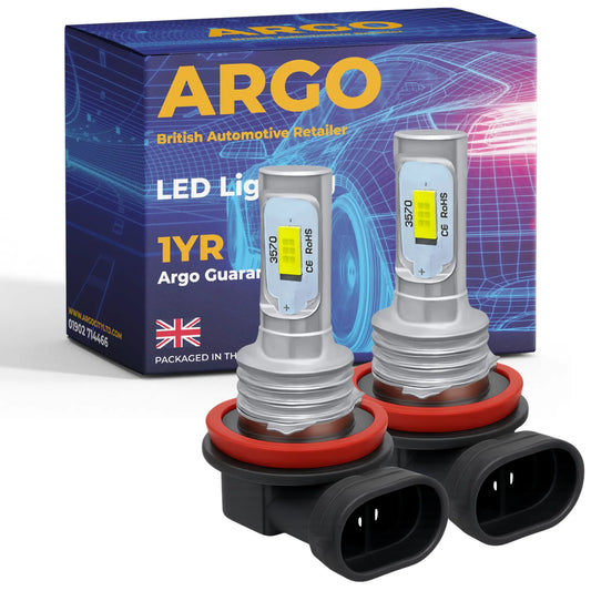 H11 Led Bulb White 12v Argo