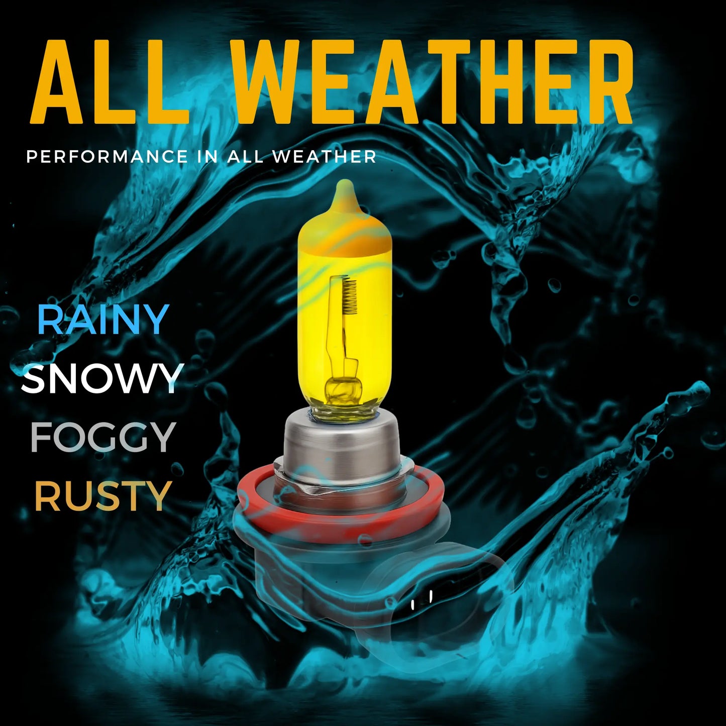 H11 Xenon White Performance In All Weather - Argo