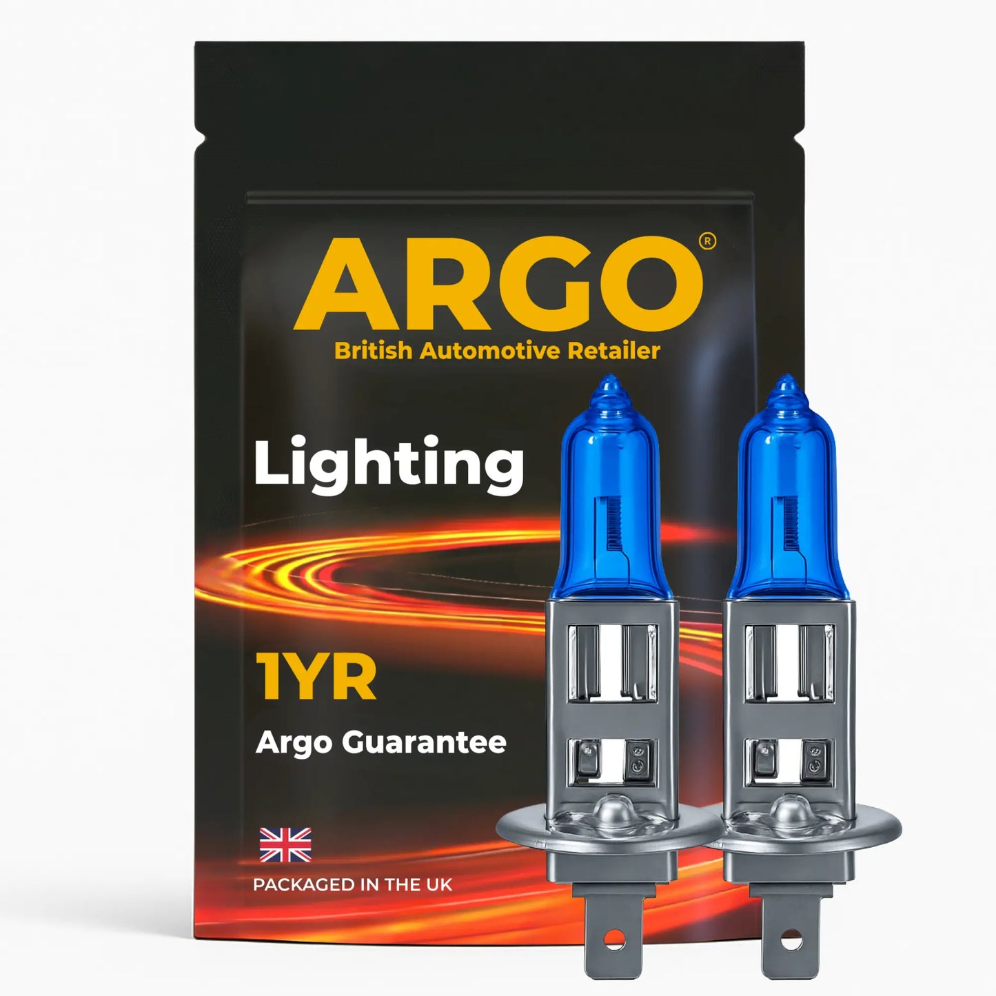 H1 Bulbs 55W Xenon White 12V Argo