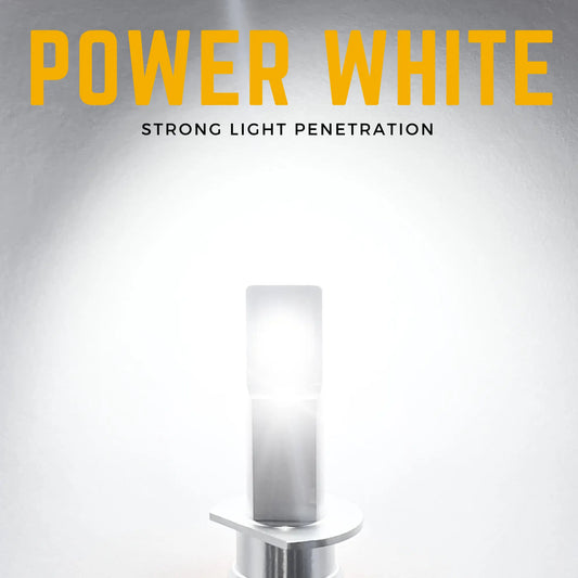 H1 LED Headlight Bulbs White 12V
