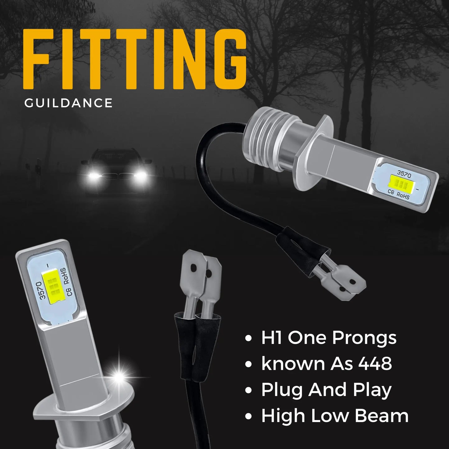 Fitting Information H1 Bulb - Argo