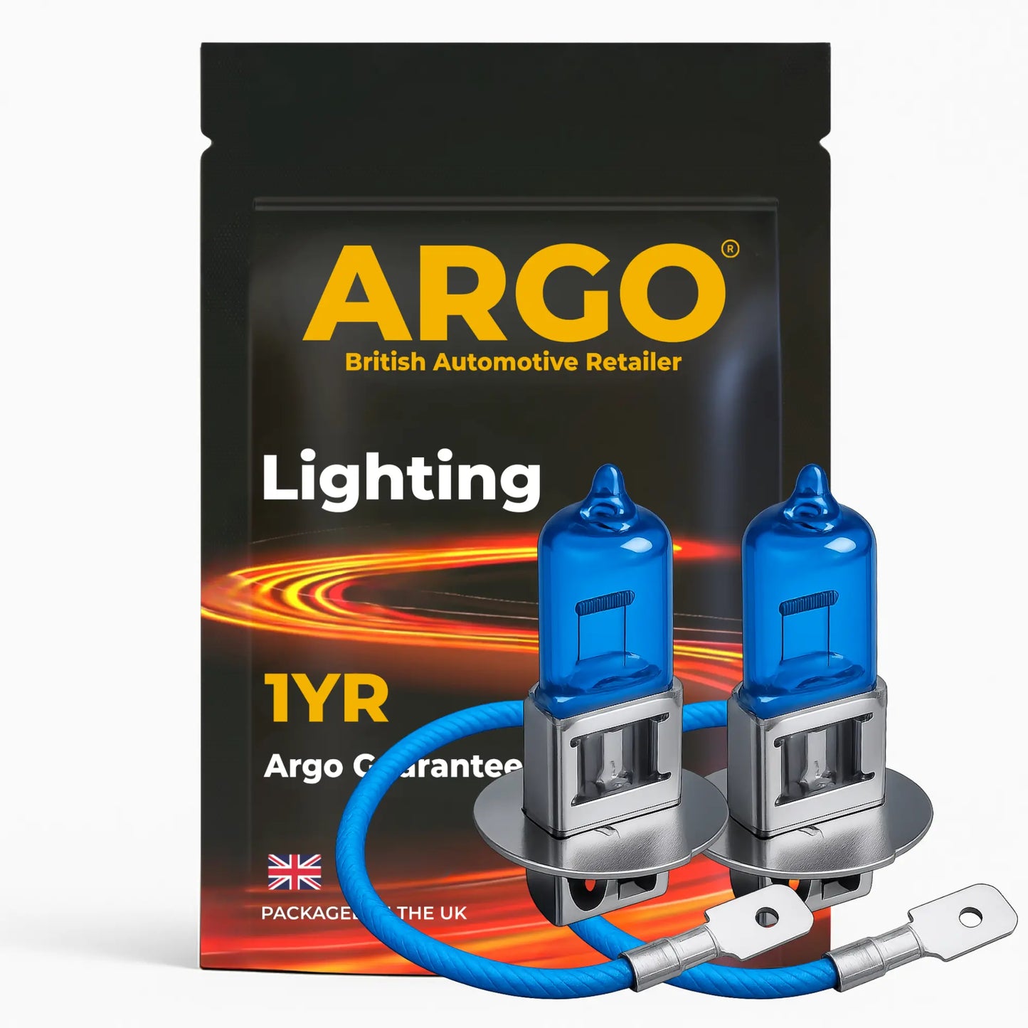 H3 Bulbs 100w Xenon White 24v Argo