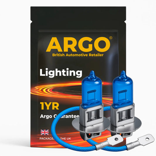 H3 Bulbs 100w Xenon White 24v Argo