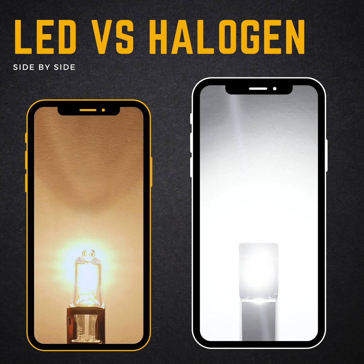 Halogen Vs Led - Argo