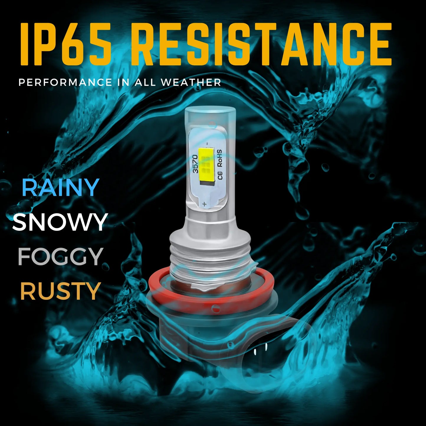 H8 Led Bulb Suitable In All Weather Conditions - Argo