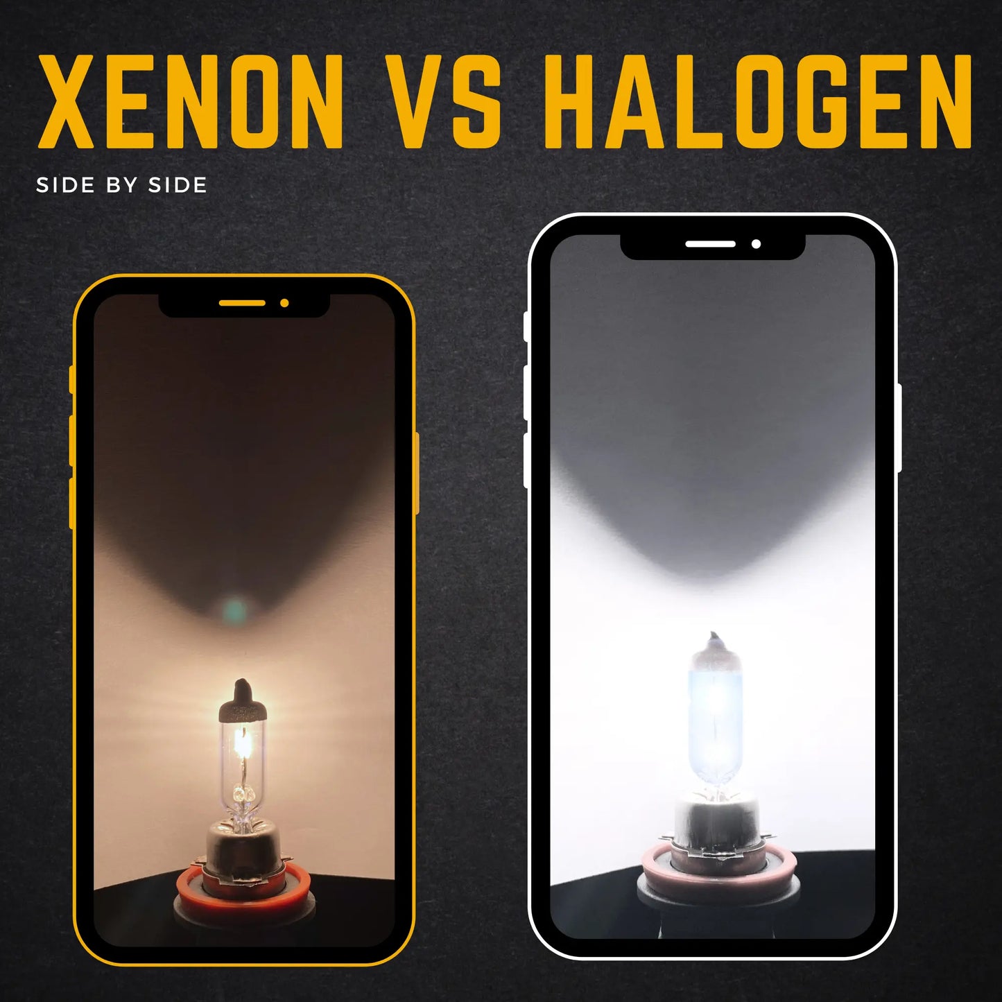 Difference Between Halogen And Xenon H8 Bulbs - Argo