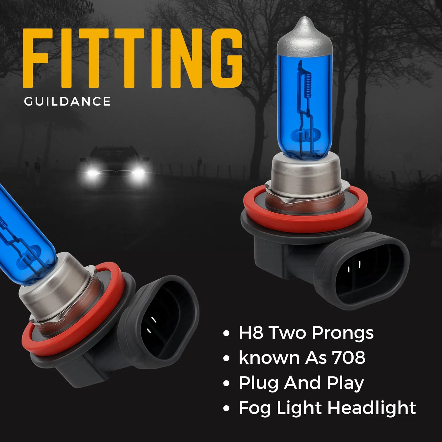 H8 Bulbs Fitting - Argo
