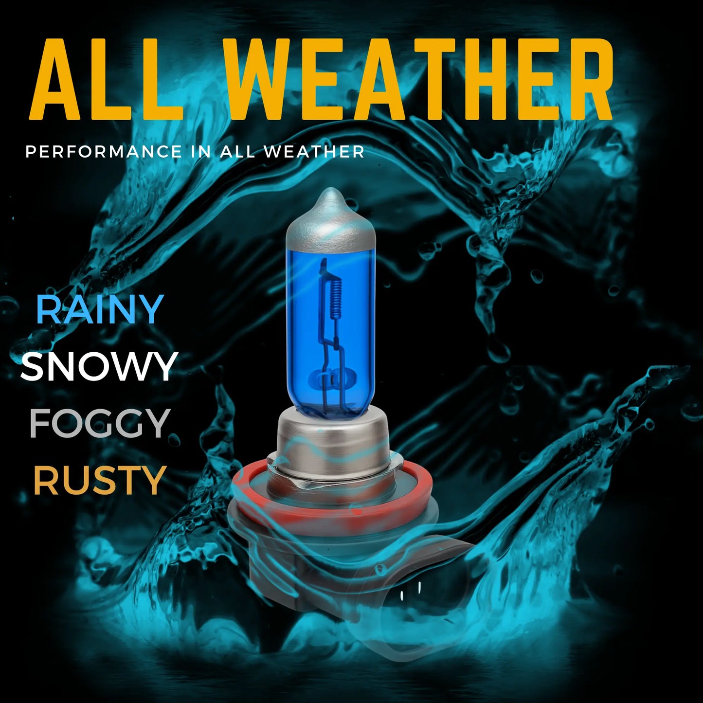 H8 Bulbs Suitable In All Weather Conditions - Argo