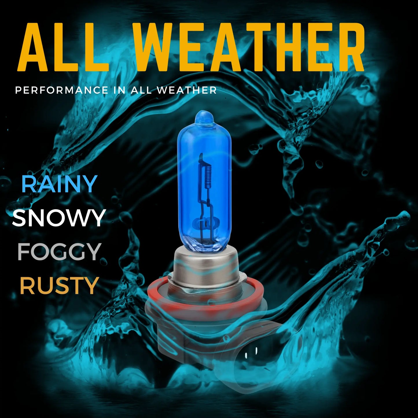 H9 Xenon White Performance In All Weather - Argo