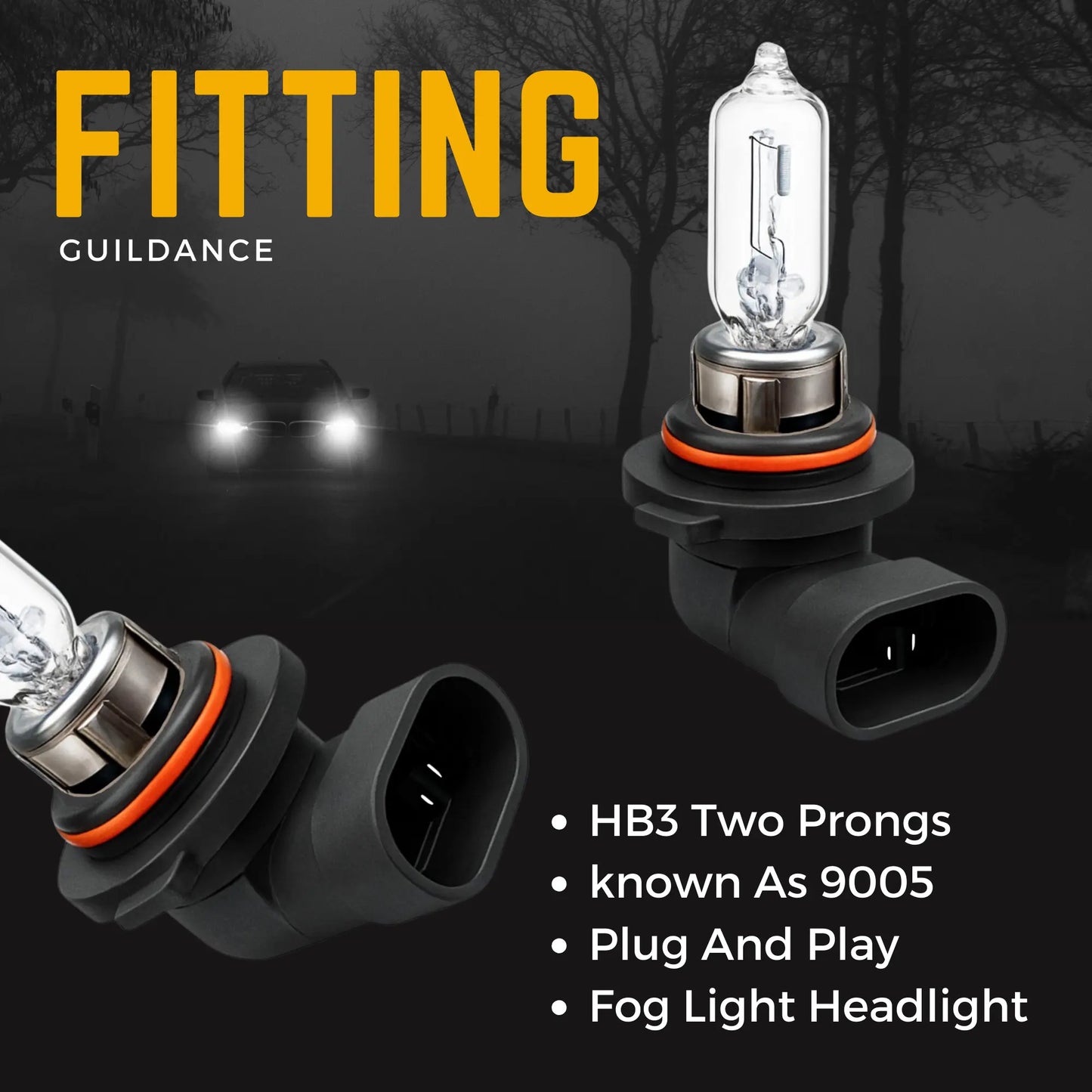 Hb3 Headlight Bulbs Fitting - Argo