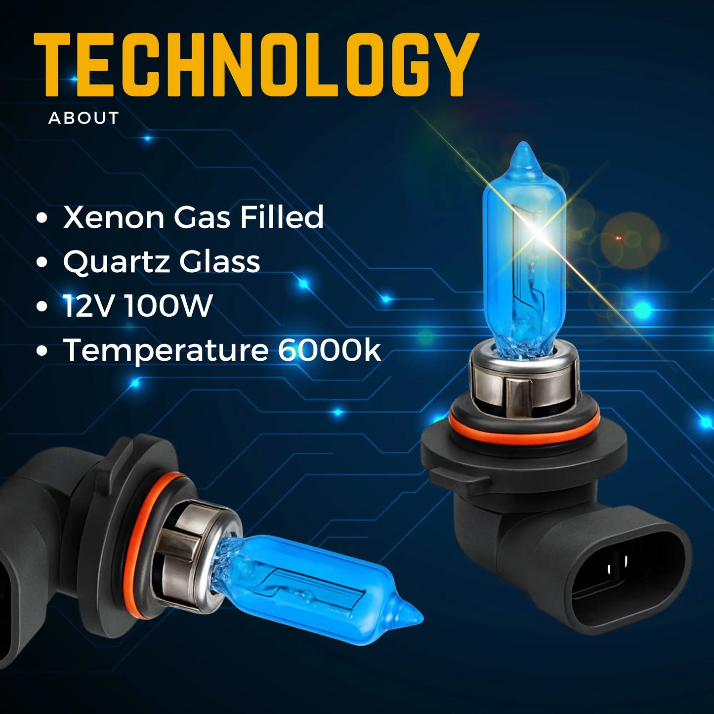 9005 Xenon Gas Filled Technology - Argo