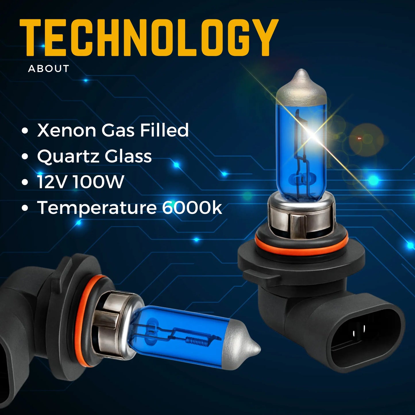 9006 Xenon Gas Filled Technology - Argo