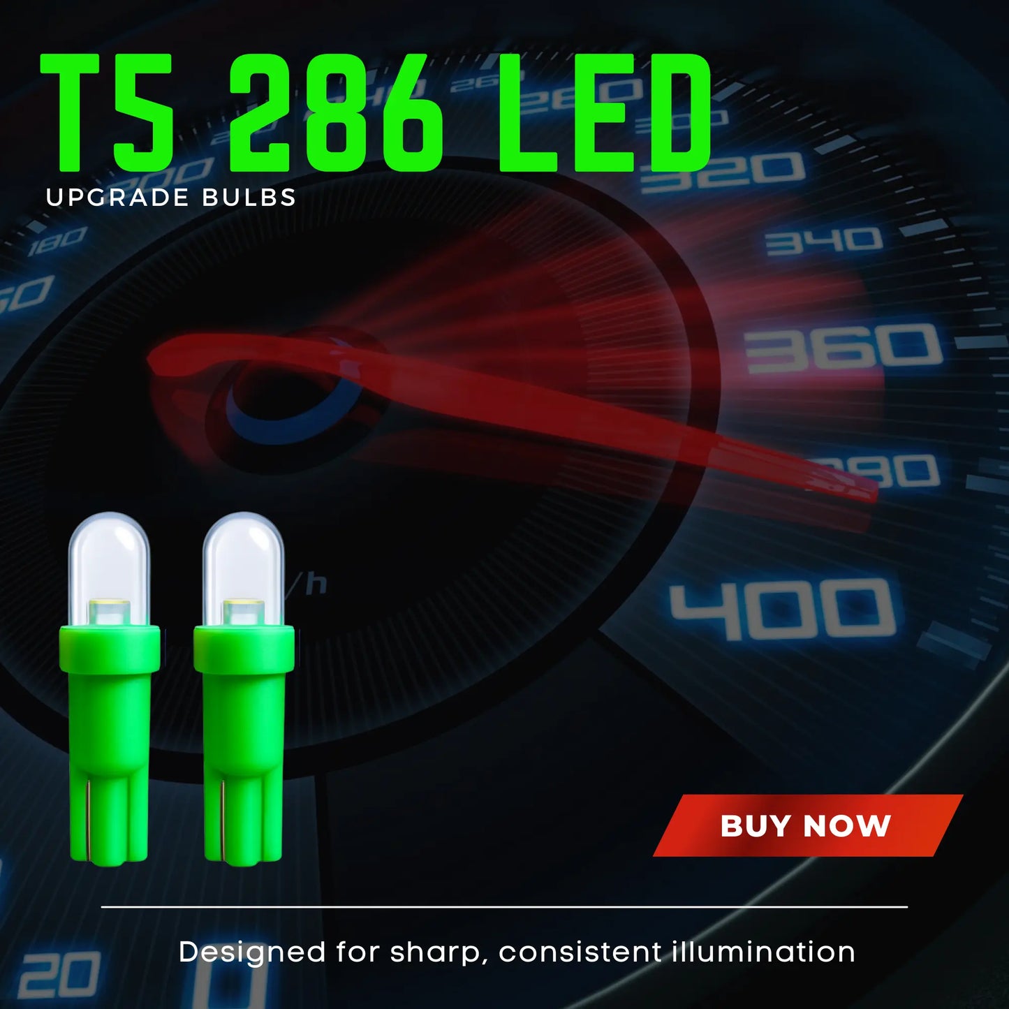 T5 286 Led Green Bulbs - Argo