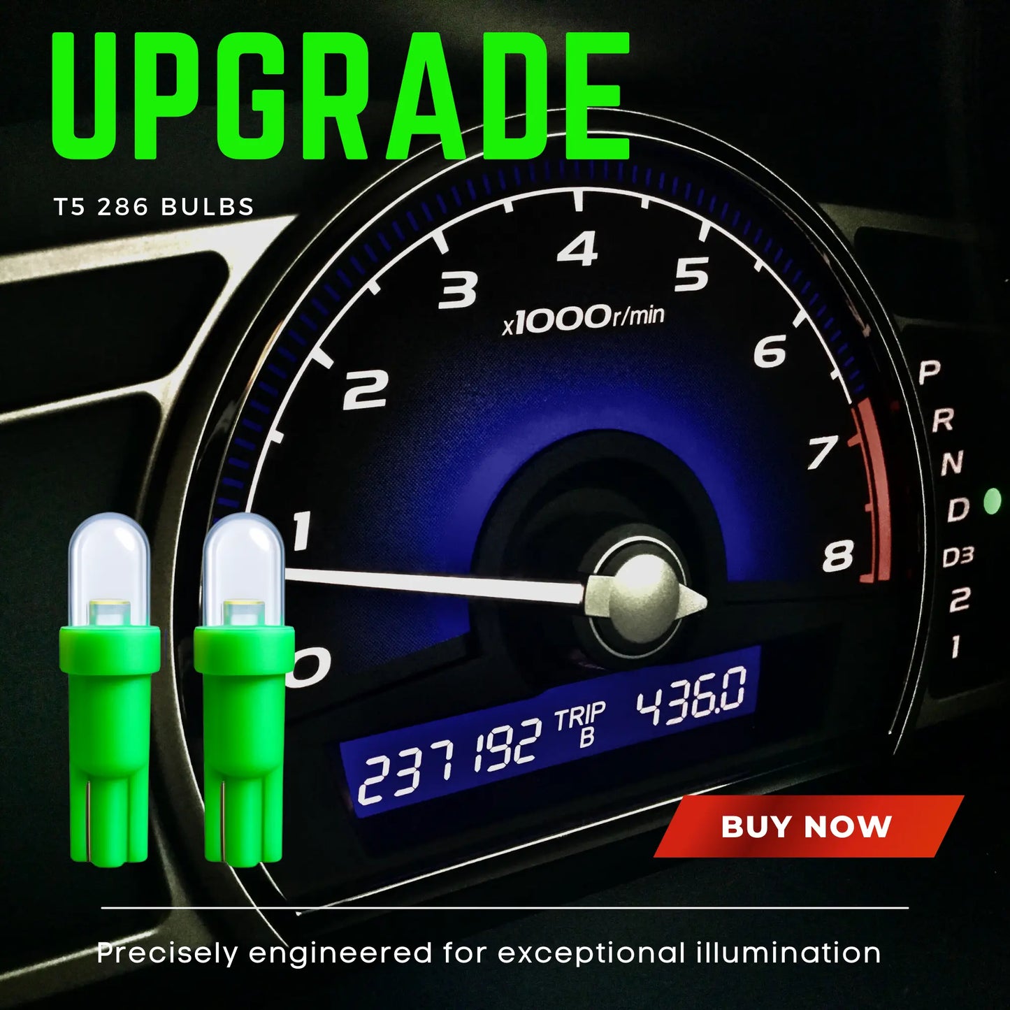 Upgrade Dashboard 286 Bulbs - Argo