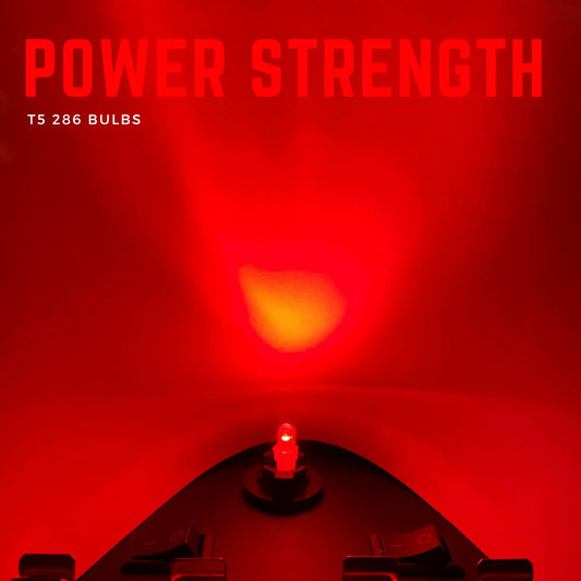 T5 Led Bulb Red 12v