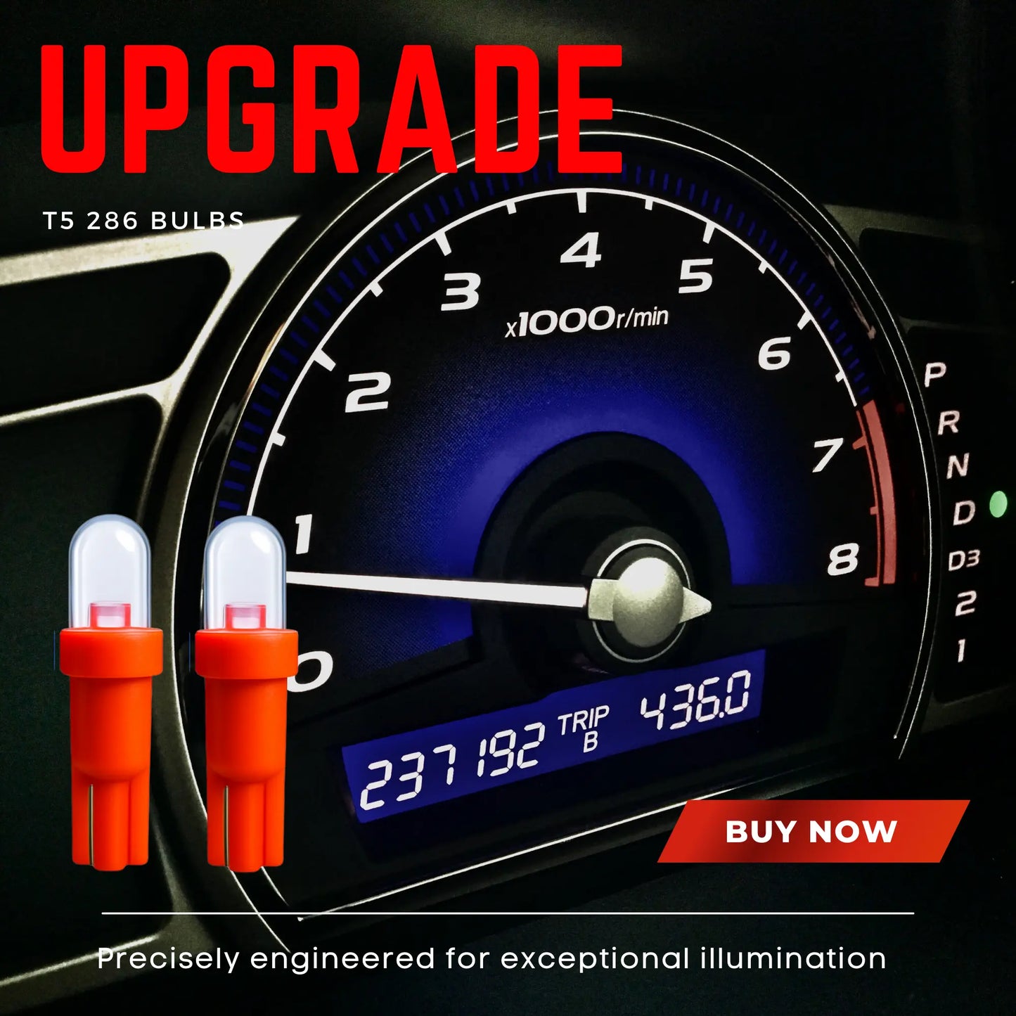 Upgrade Dashboard 286 Bulbs - Argo