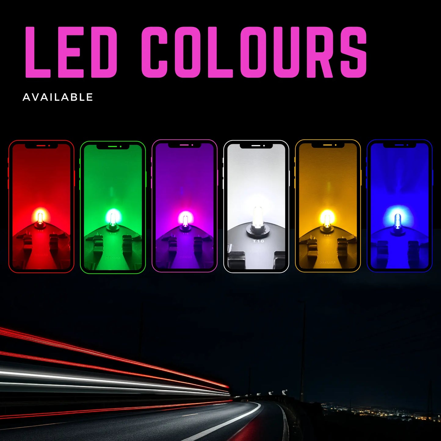 Other W5w Colours Available - Argo