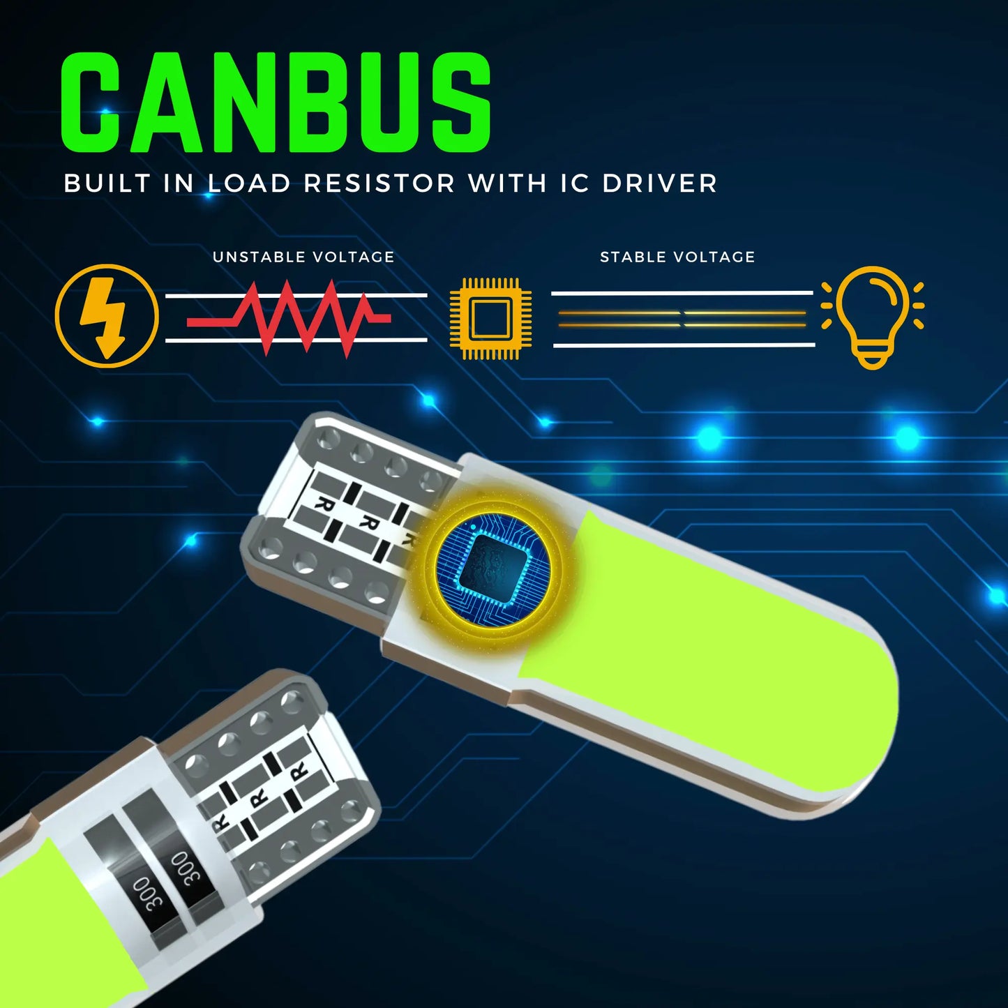 Canbus Chip T10 Bulb - Argo