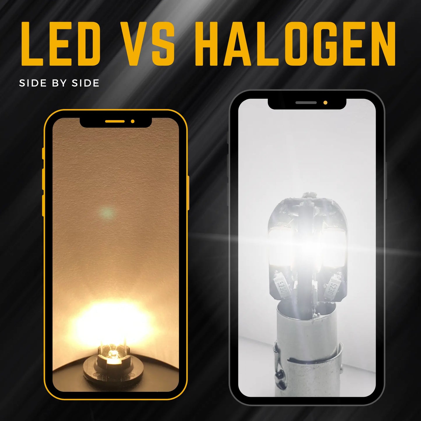 T10 Led vs Halogen  - Argo