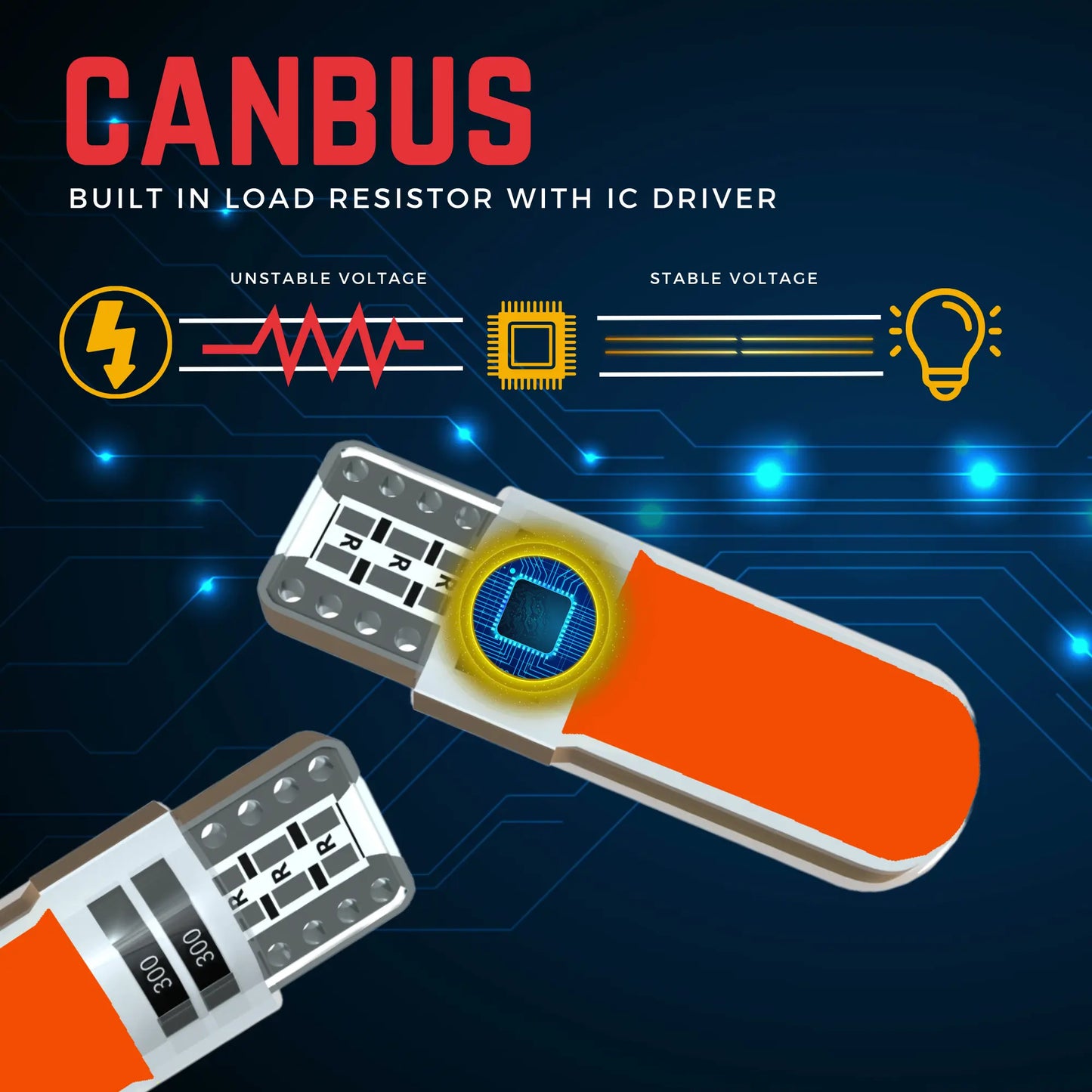 Canbus Chip T10 Bulb - Argo