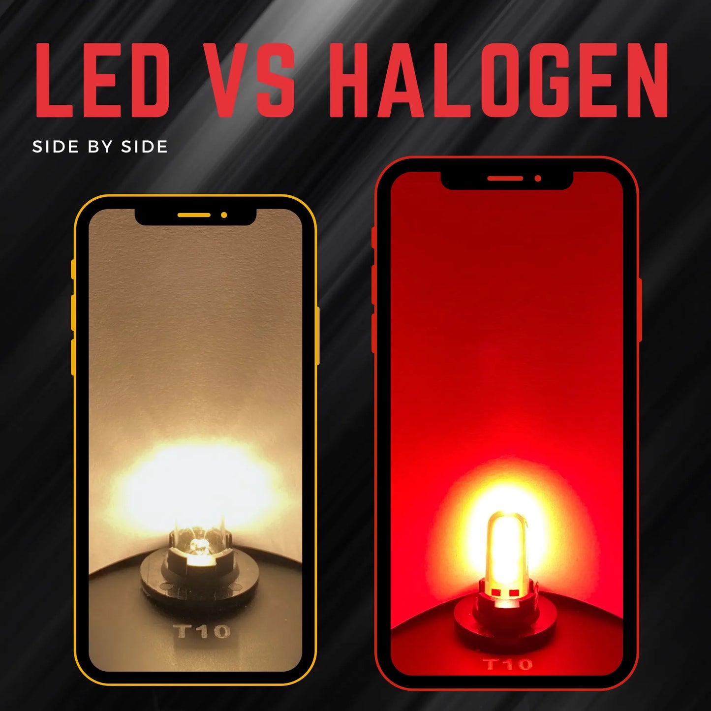 T10 Led vs Halogen  - Argo